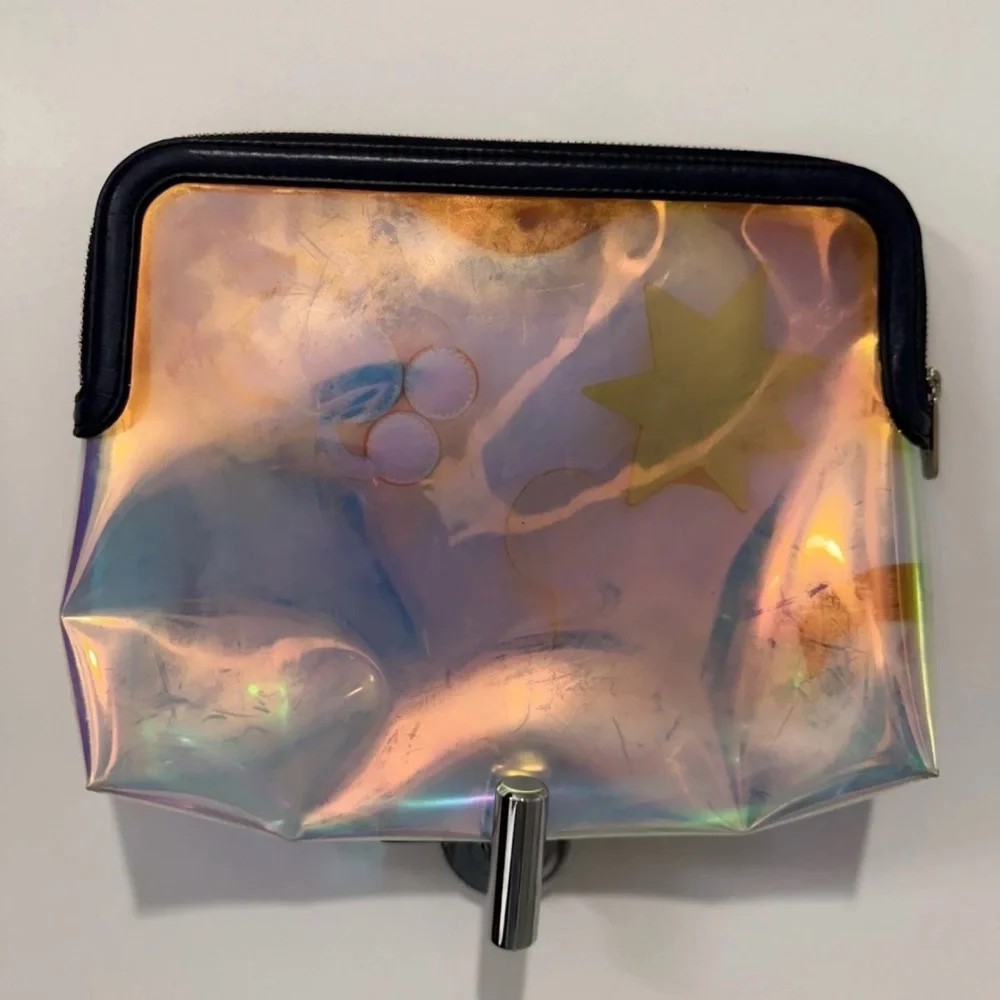 Rare TOUS Compliments Holographic Pouch – Limited‎ Edition Character Design